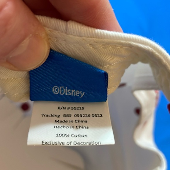 Disney Mickey Mouse White Baseball Hat - Picture 6 of 9